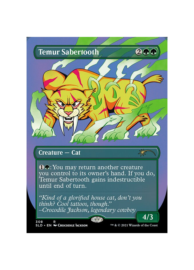 Temur Sabertooth - Foil