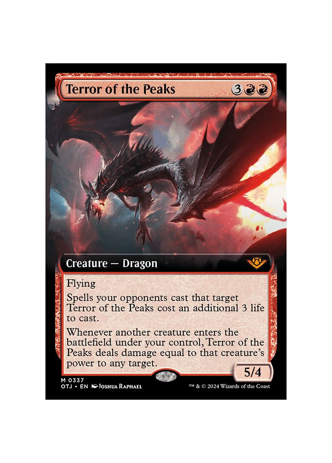 Terror of the Peaks - Foil