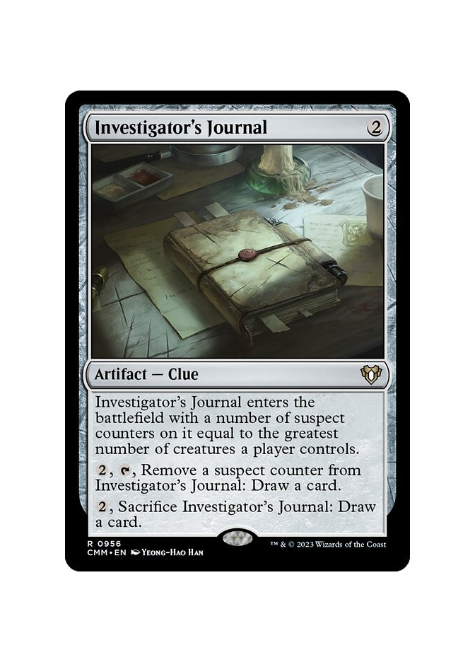 Investigator's Journal
