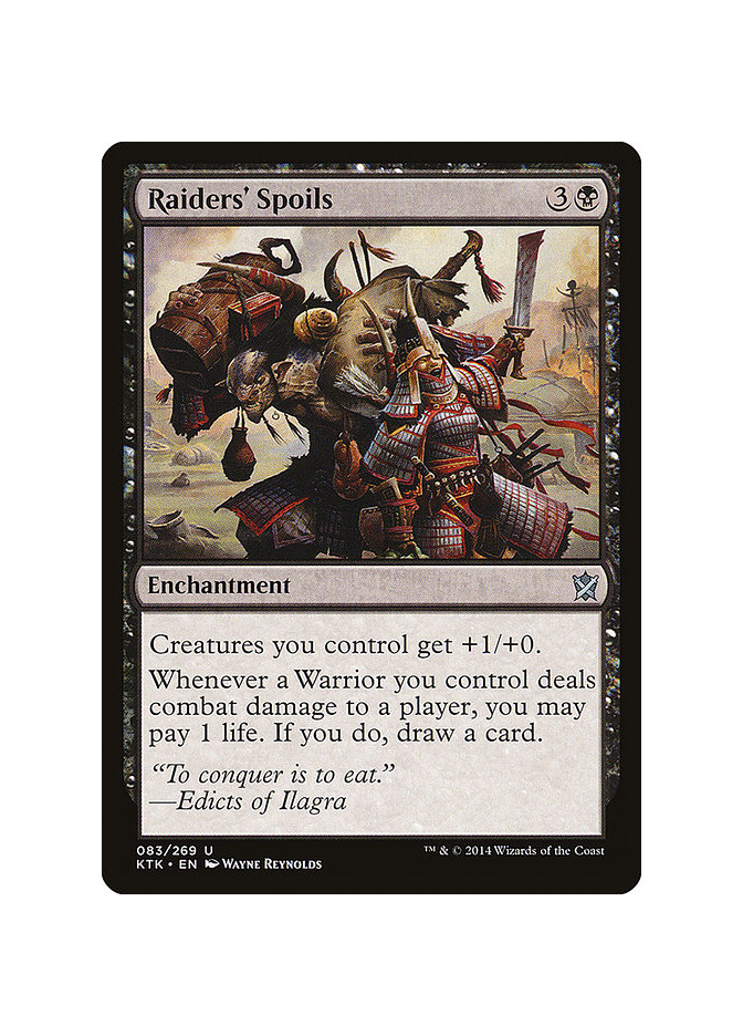 Raiders' Spoils - Foil