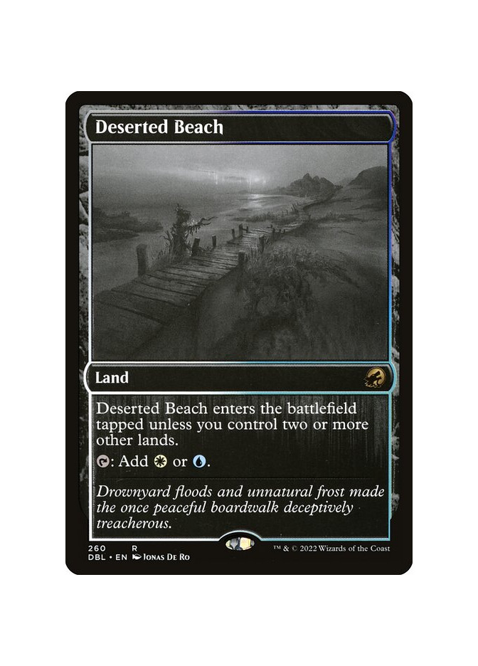 Deserted Beach - Foil