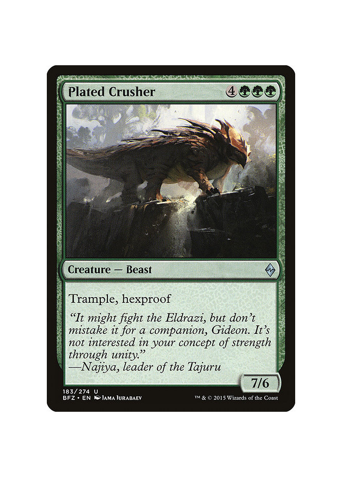 Plated Crusher - Foil