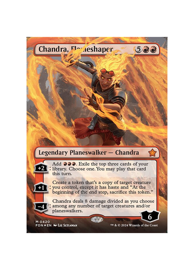 Chandra, Flameshaper - Foil