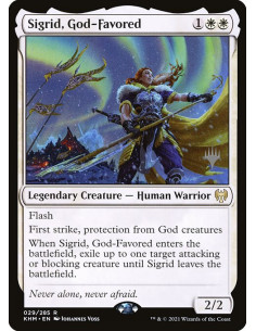 Sigrid, God-Favored - Foil
