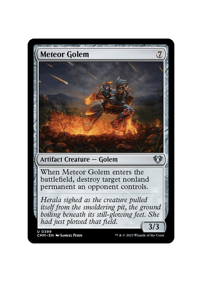 Meteor Golem - Foil