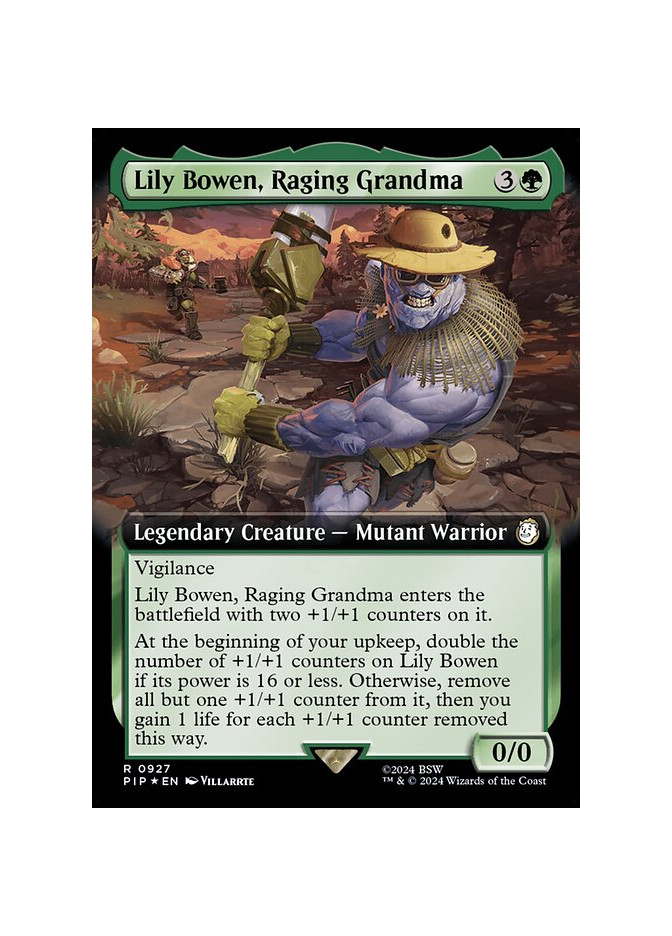 Lily Bowen, Raging Grandma - Foil