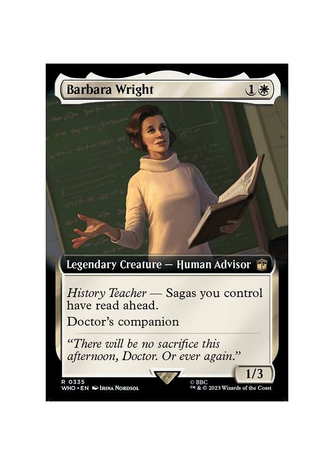 Barbara Wright - Foil