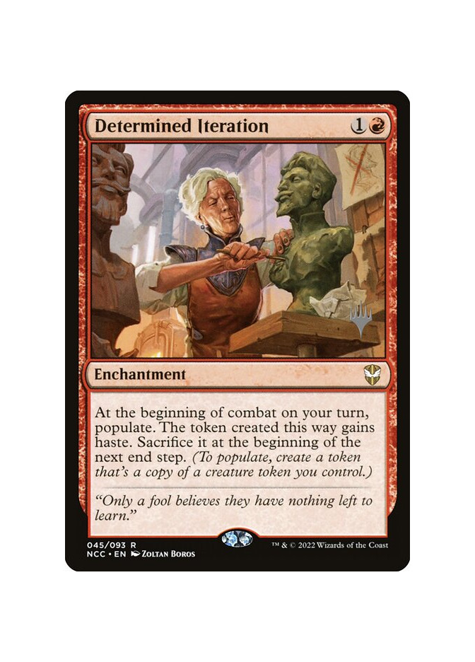 Determined Iteration - Foil