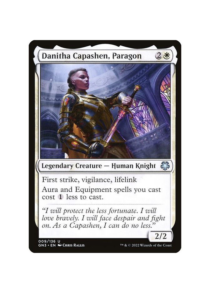 Danitha Capashen, Paragon