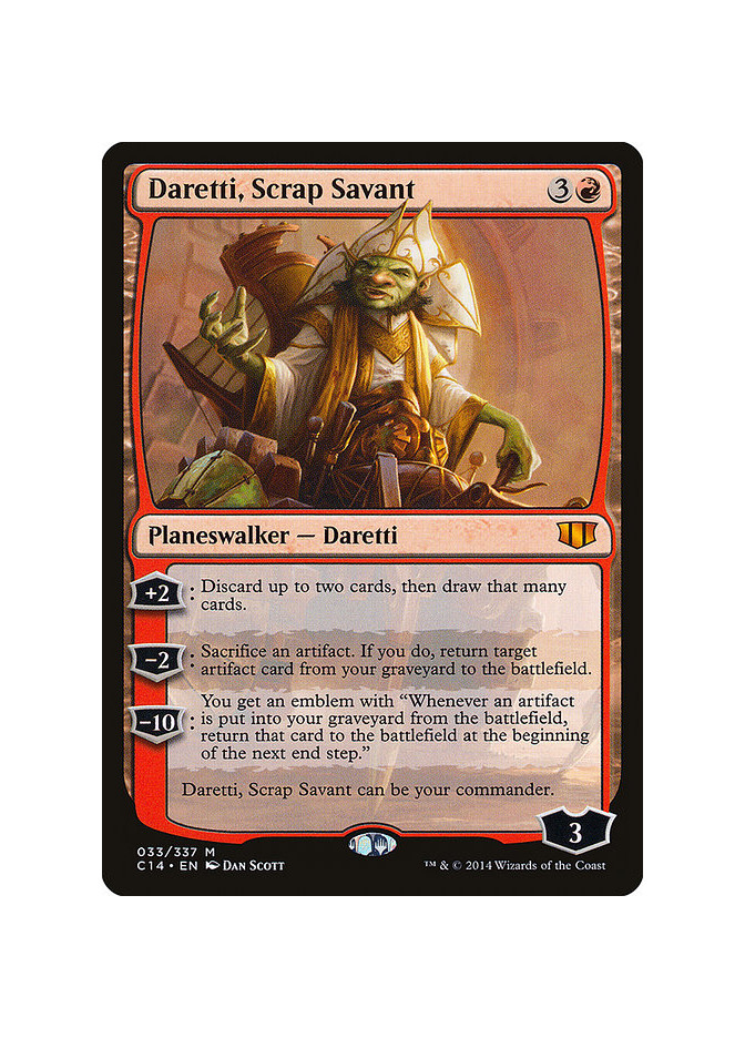 Daretti, Scrap Savant