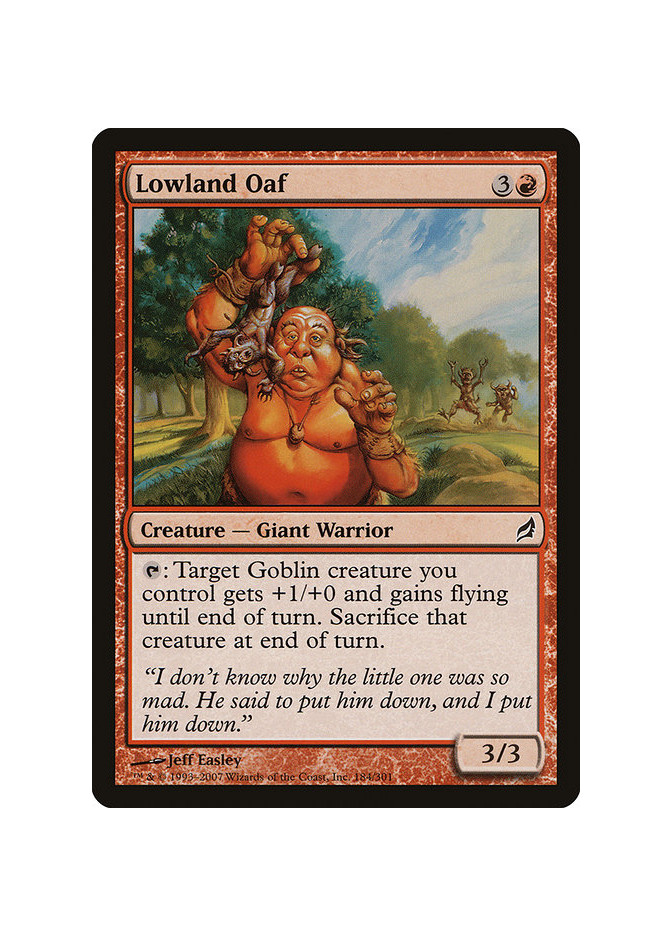 Lowland Oaf - Foil