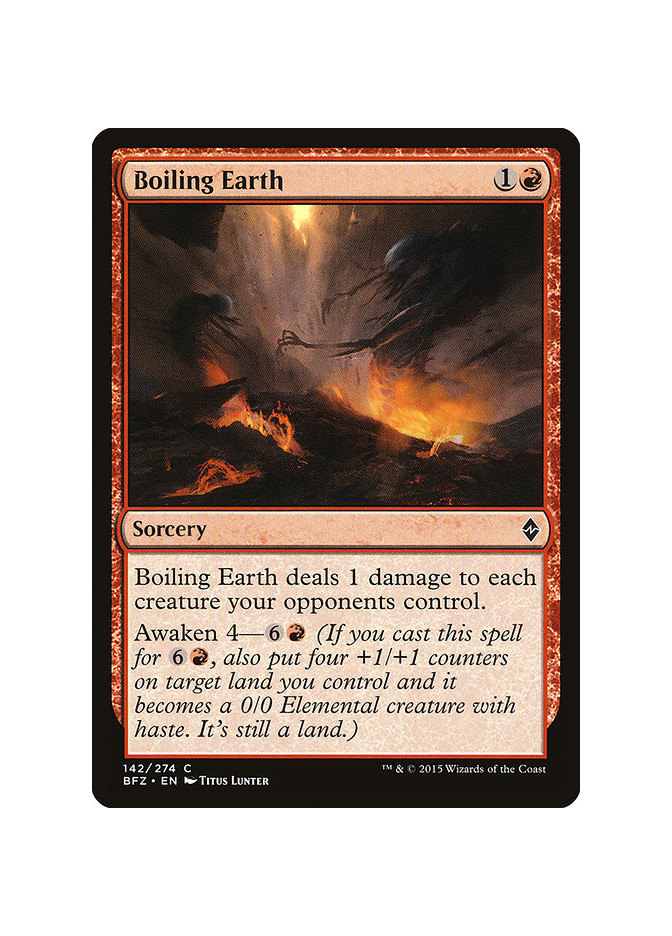 Boiling Earth - Foil