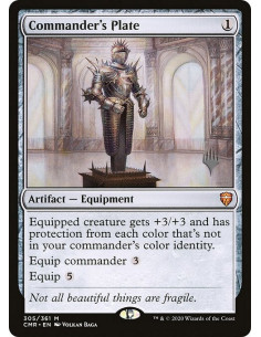Commander's Plate - Foil