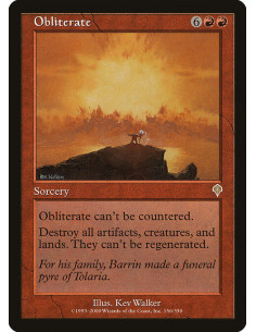 Obliterate - Foil