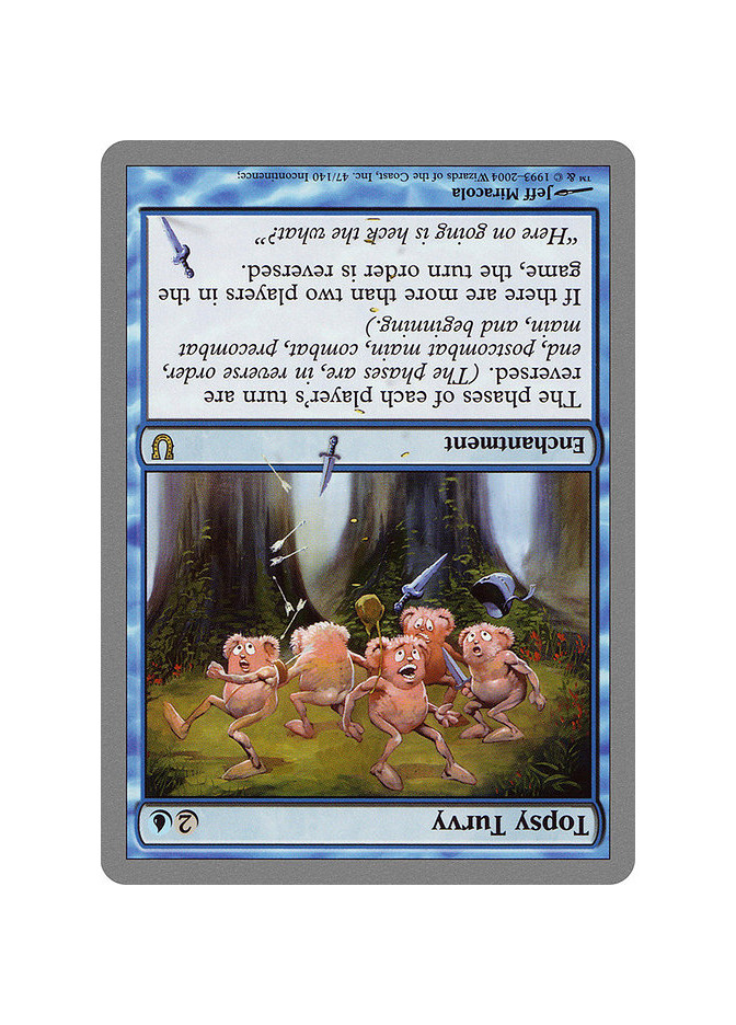Topsy Turvy - Foil