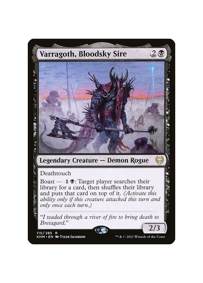 Varragoth, Bloodsky Sire - Foil