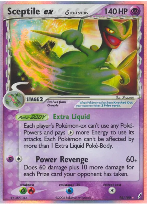 Sceptile ex δ