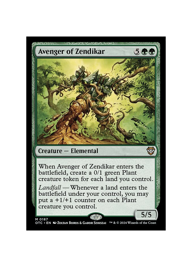 Avenger of Zendikar