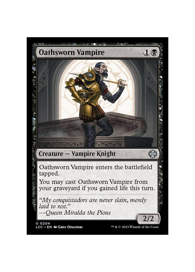 Oathsworn Vampire