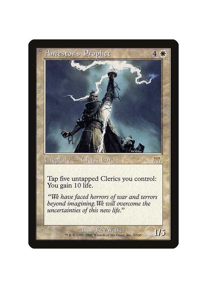 Ancestor's Prophet - Foil