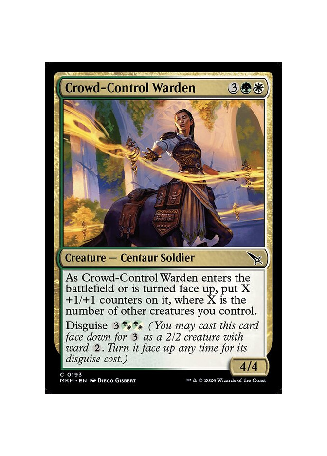 Crowd-Control Warden