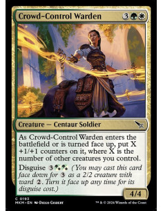 Crowd-Control Warden - Foil