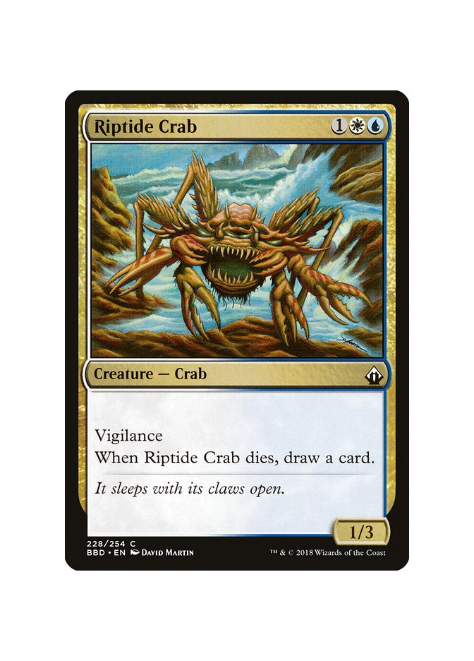 Riptide Crab - Foil