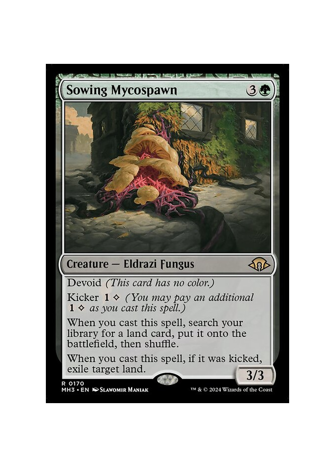 Sowing Mycospawn