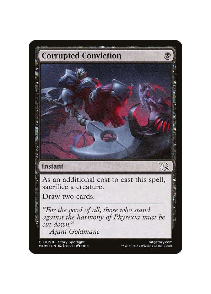 Corrupted Conviction - Foil