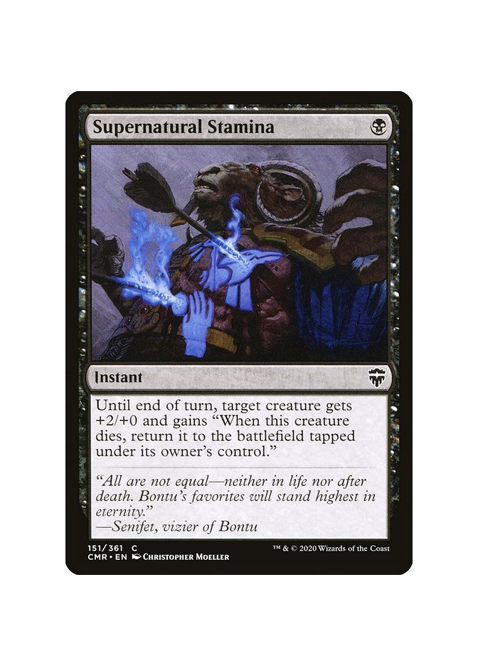Supernatural Stamina