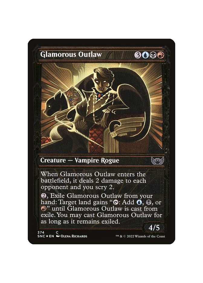 Glamorous Outlaw - Foil