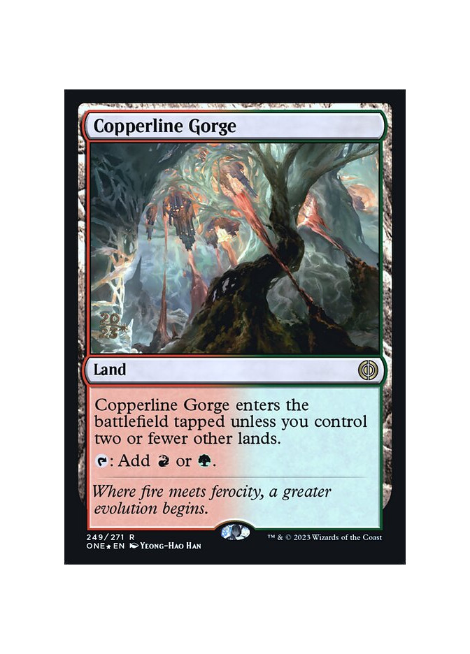 Copperline Gorge - Foil