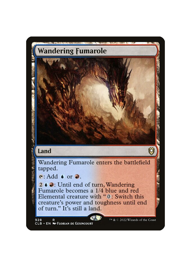 Wandering Fumarole