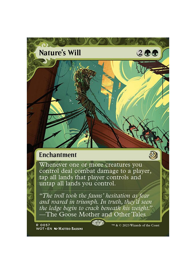 Nature's Will - Foil