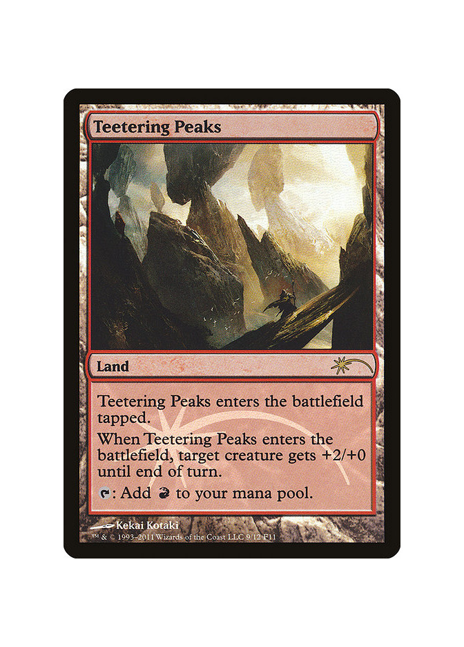 Teetering Peaks - Foil