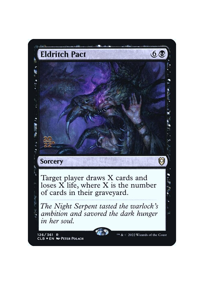 Eldritch Pact - Foil