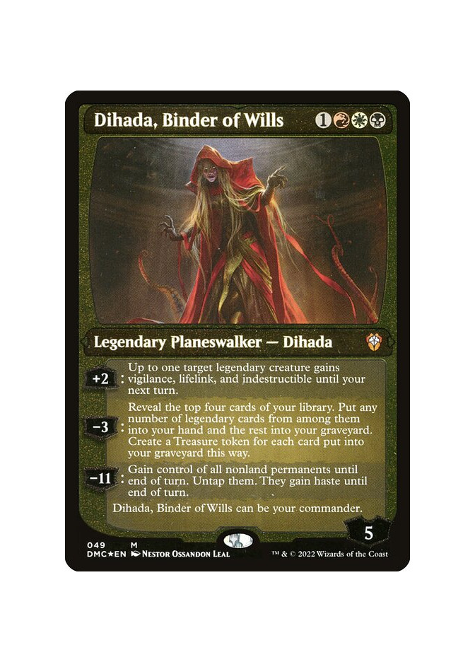 Dihada, Binder of Wills - Foil
