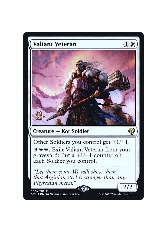 Valiant Veteran - Foil