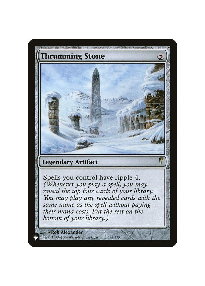 Thrumming Stone