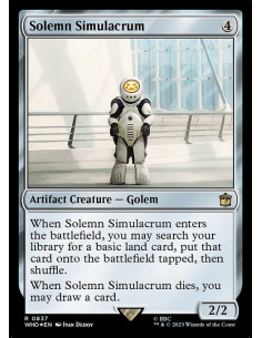 Solemn Simulacrum - Foil