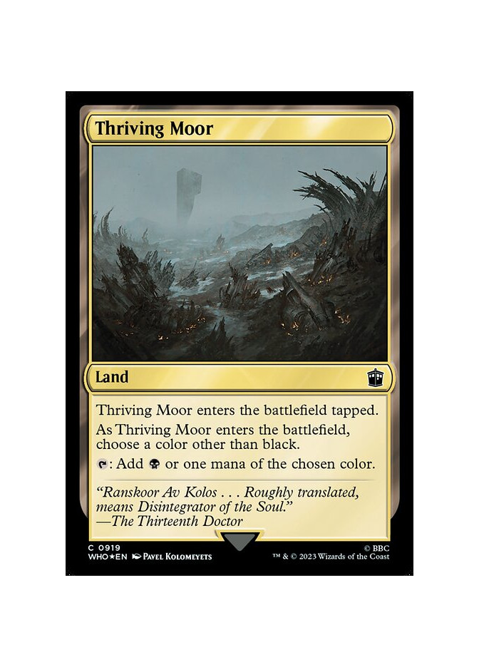 Thriving Moor - Foil