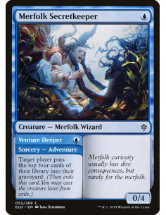 Merfolk Secretkeeper // Venture Deeper