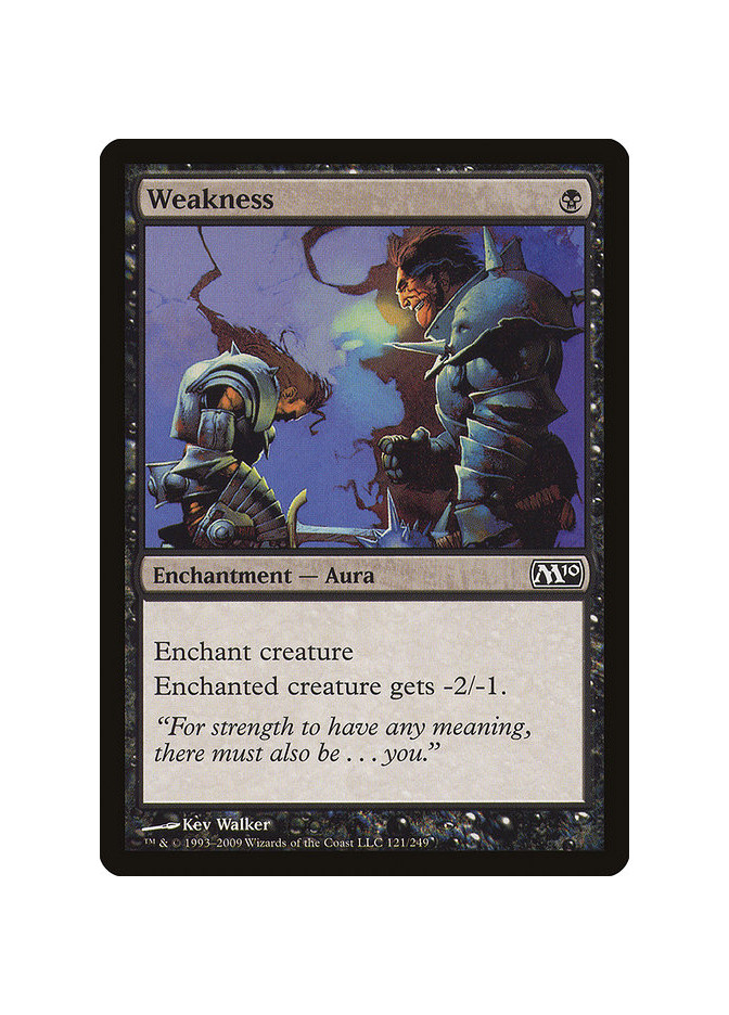 Weakness - Foil