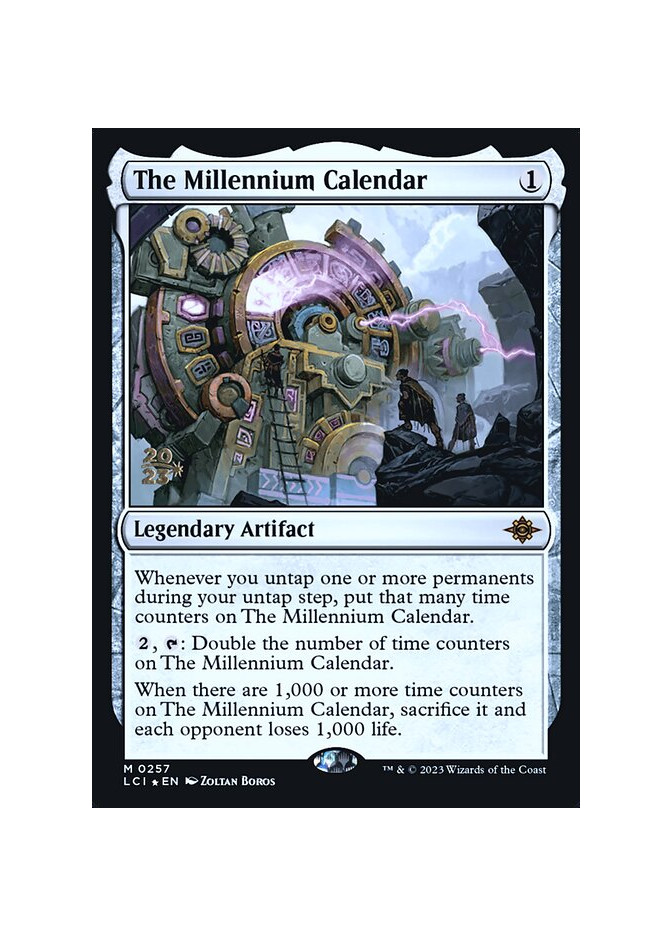 The Millennium Calendar - Foil
