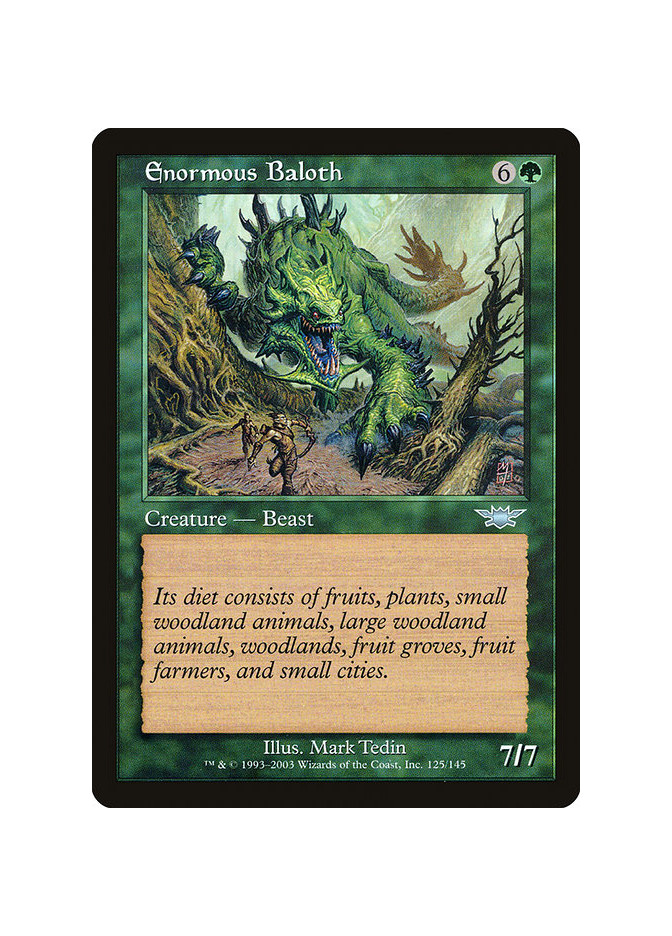 Enormous Baloth - Foil