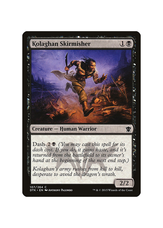 Kolaghan Skirmisher - Foil