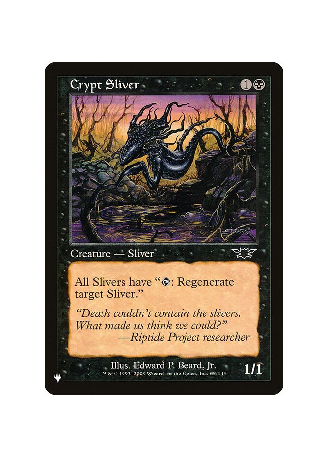 Crypt Sliver