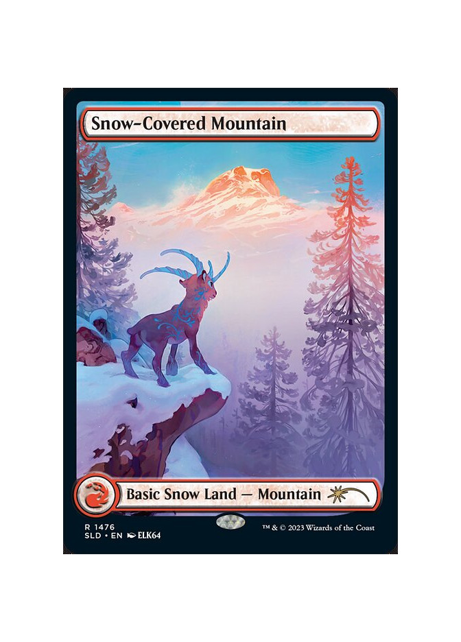 Snow-Covered Mountain