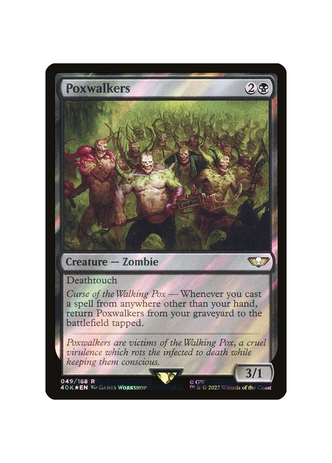 Poxwalkers - Foil