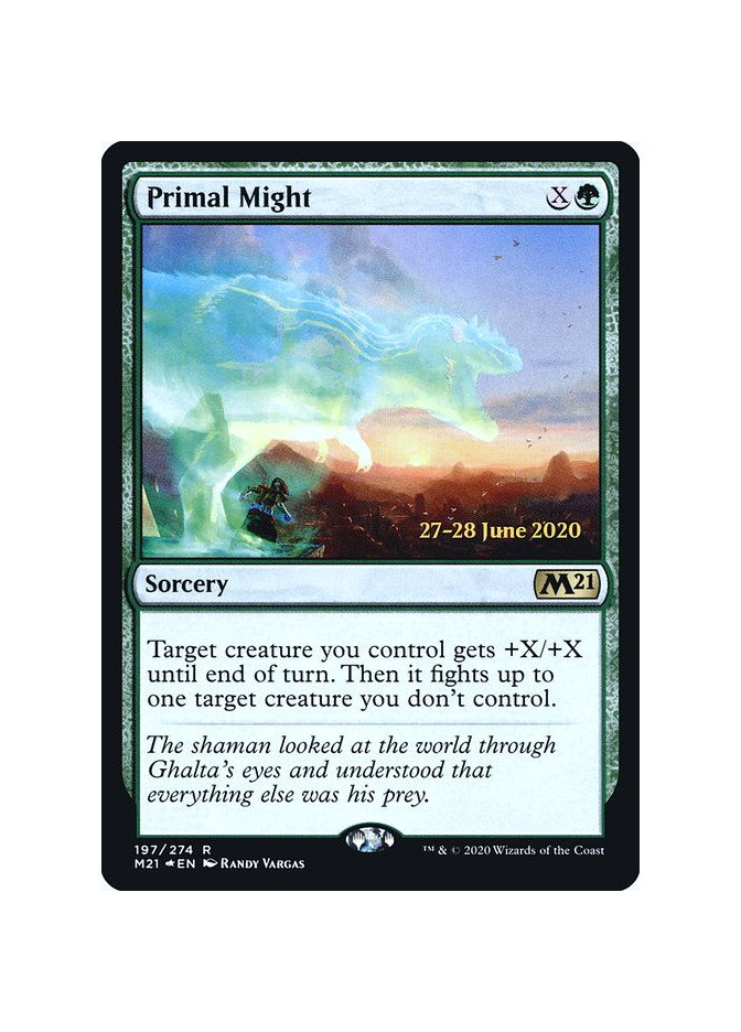 Primal Might - Foil